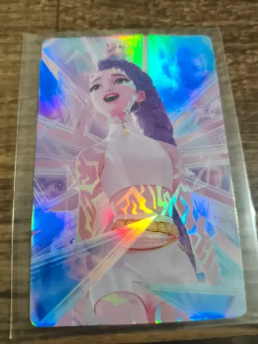 Carta colecionável Rumi Guerreiras do Kpop