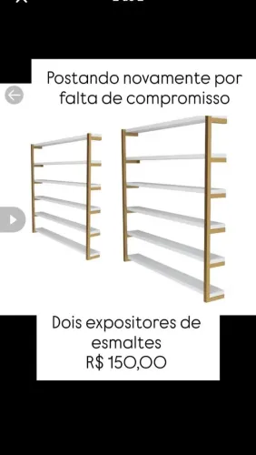 Expositor de esmalte