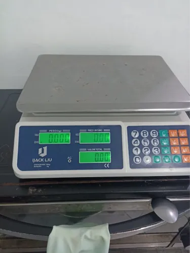 Balança comercial eletrônica