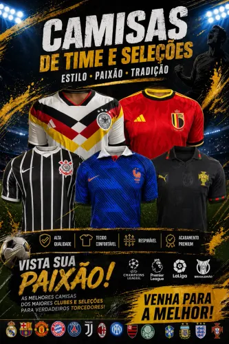 Camisas de time - Manto Sagrado 