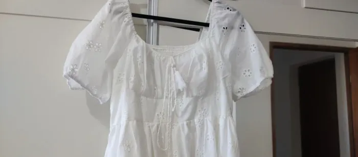 Vestido Branco para Batizado ou Casamento