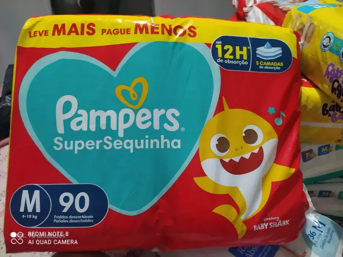 Vendo ou troco fraldas M 