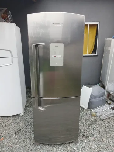 GELADEIRA BRASTEMP INVERSE INOX 