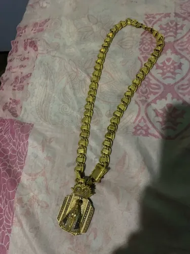 Cordão moeda antiga