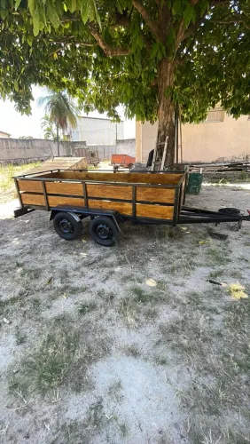 Carretinha 2 eixos
