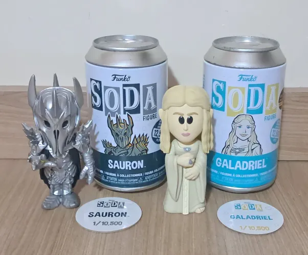 Funko Soda Galadriel + Sauron kit LOTR
