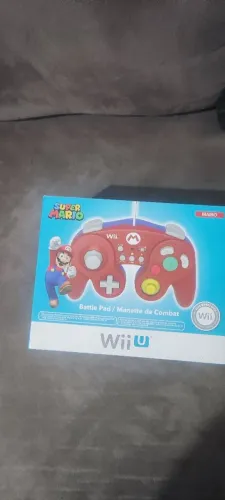 Controle cubo edição super Mario compatível com wiiu e Nintendo swith