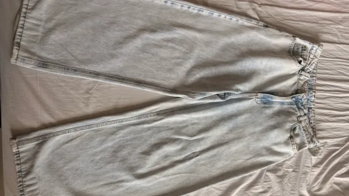 Calça Jeans azul Wide Leg Renner