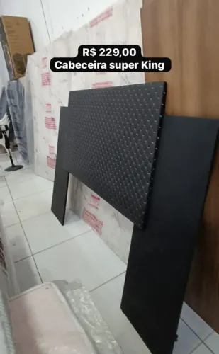 Cabeceira Super King R$229,00 última peça 