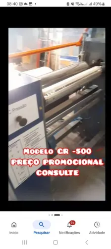 Máquina Rebobinadeira Filme strech