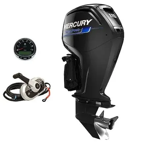 Mercury 115HP Comando CT Sea Pro 4 Tempos - Motor de Popa Novo 