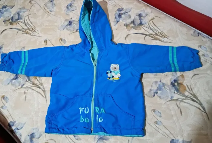 Jaqueta bebê menino tamanho 1 a 2 anos