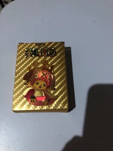 Cartas One Piece Douradas (caixa com 50 unidades)