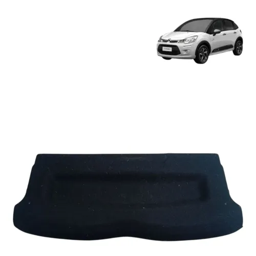 Tampao Bagagito Porta Malas Citroen C3 2014 S 35188 Preto Preto
