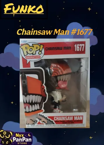Funko pop chainsaw man 1677 animes em geral