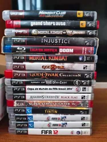 Vende jogos e controles ps3