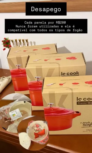 Panela cerâmica Le Cook