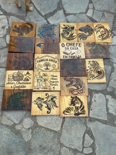 Tábuas de Madeira Artesanais - R$30 | Desconto 10+