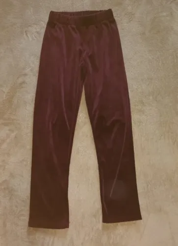 Calça roxa infantil (tam 14)