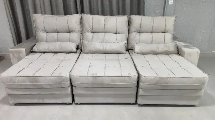  SOFÁ Retrátil  reclinável  d33 espuma ?