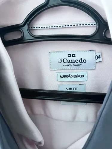 Camisas J Canedo algodão egípcio / masculina