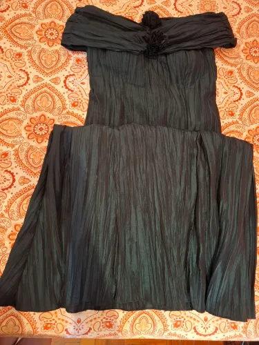 Vestido longo Blue Shop