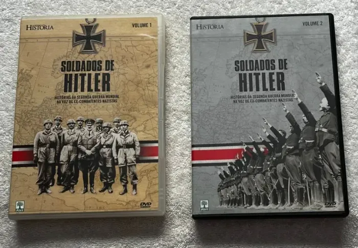 2 DVDS Soldados De Hitler Vol. 1 e 2 