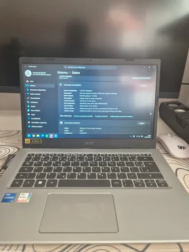 Notebook Acer Aspire 5 i5 11ª Geração 8GB RAM SSD 512GB Full HD