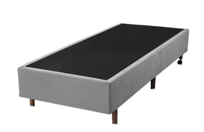 Base Cama Queen Chumbo 79x24 Suede Cristalflex