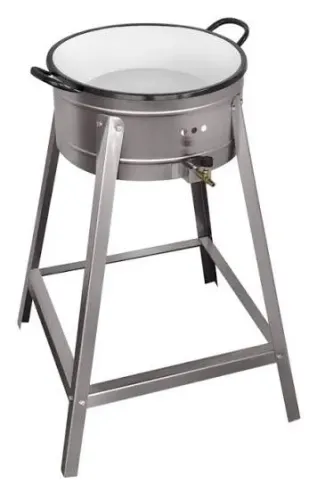 Fritador Pasteleiro em Chapa Inox Alta Pressão 19L FPI-22 Cefaz