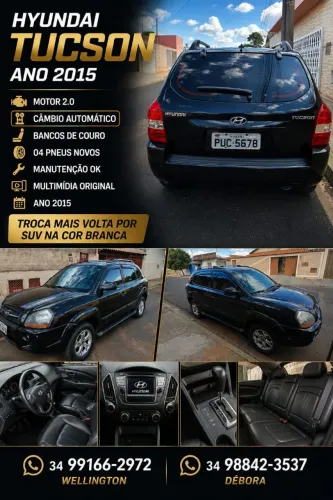 Hyundai Tucson 2.0 16V Flex Aut. 2015