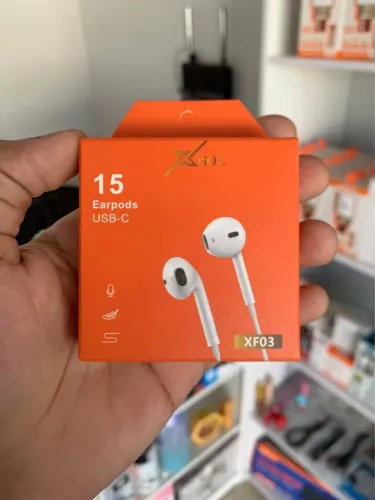 Fone de fio Tipo C