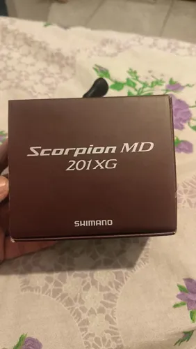 CARRETILHA SHIMANO SCOPION MD 201 XZ LADO ESQUERDO esquerdo PRODUTO NOVO SEM USO