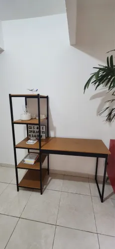 Escrivaninha / Estante Estilo Industrial