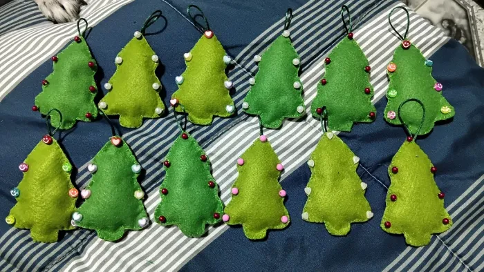 Pingentes para árvore de Natal 