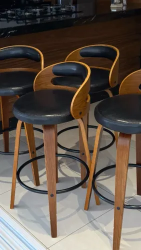 Banqueta Alta giratória Roma
