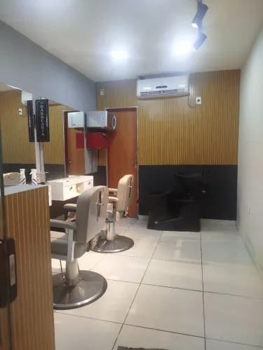 Barbearia charmosa no bairro bancarios