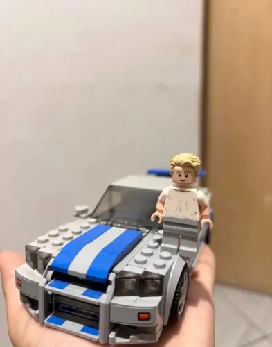 LEGO VELOZES E FURIOSOS BRAYAN, NOVO E CONSERVADO 