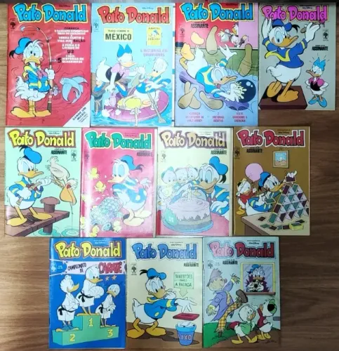 Pato Donald 1986- Quadrinhos Abril Disney 