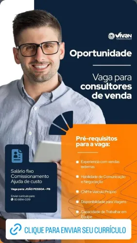 Vaga para consultor externo