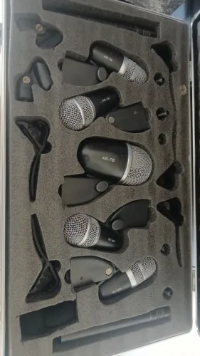 Kit de microfones para bateria 