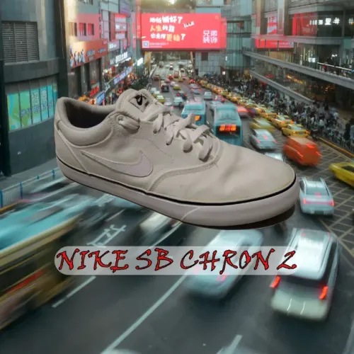 Tênis Nike SB Chron 2 Masculino Branco Original