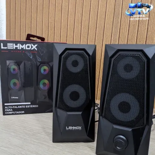 Caixinha de Som PC Gamer Premium + Entrega Grátis