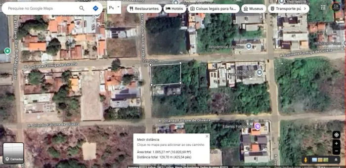 Vende se 02 Lotes esquina 26x39 com 1014m²