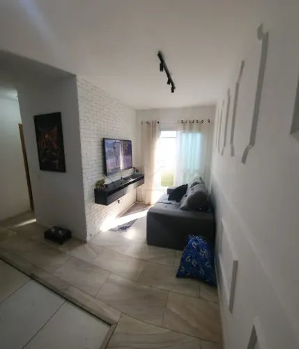 Apartamento com 02 dormitórios para locação, 36m² na Vila Tibiriçá - Santo André/SP