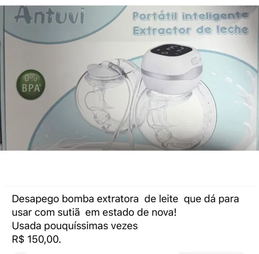 Bomba extratora leite