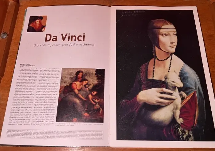 Pinacoteca Caras Vol. 6 - Leonardo da Vinci e Picasso - EM BOM ESTADO