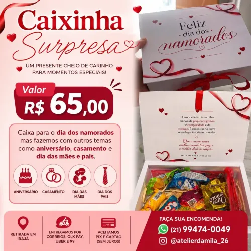 Caixinha surpresa
