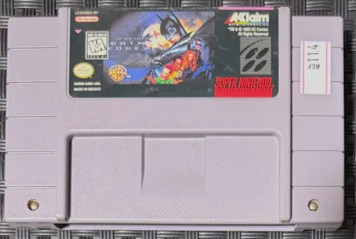 Batman Forever Original SNES Super Nintendo