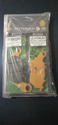 Pastilha de freio dianteira e traseira MT03 de 20 a 24.